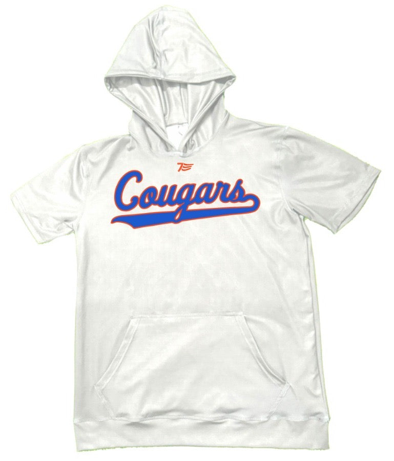 Short Sleeve Hoodie w/logo