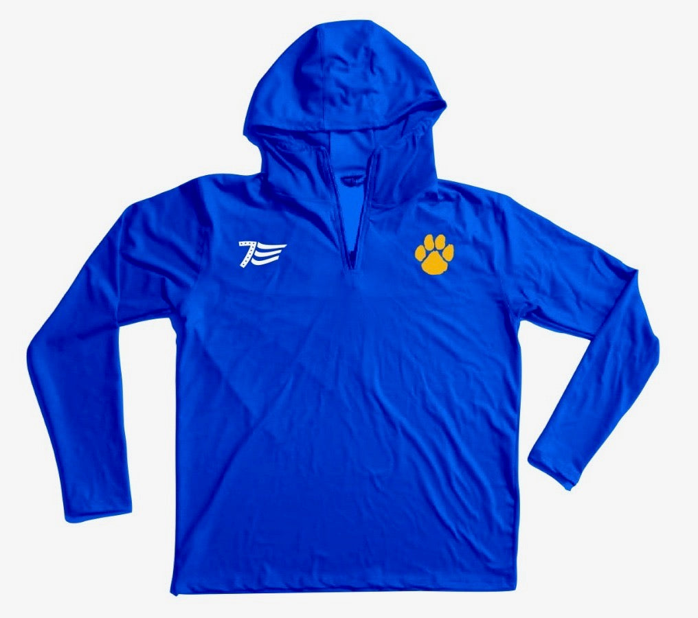 LA7 Long Sleeve 1/4th Zip w/logo