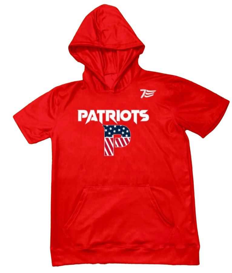 Short Sleeve Hoodie w/logo