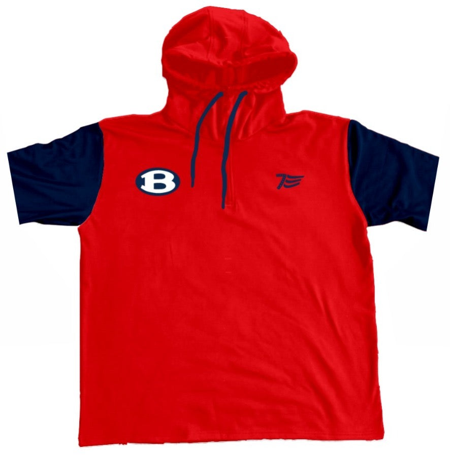 LA7 Short Sleeve Hoodie w/logo