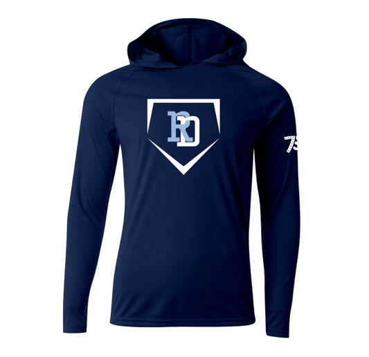 LA7 Long Sleeve Hooded Shirt