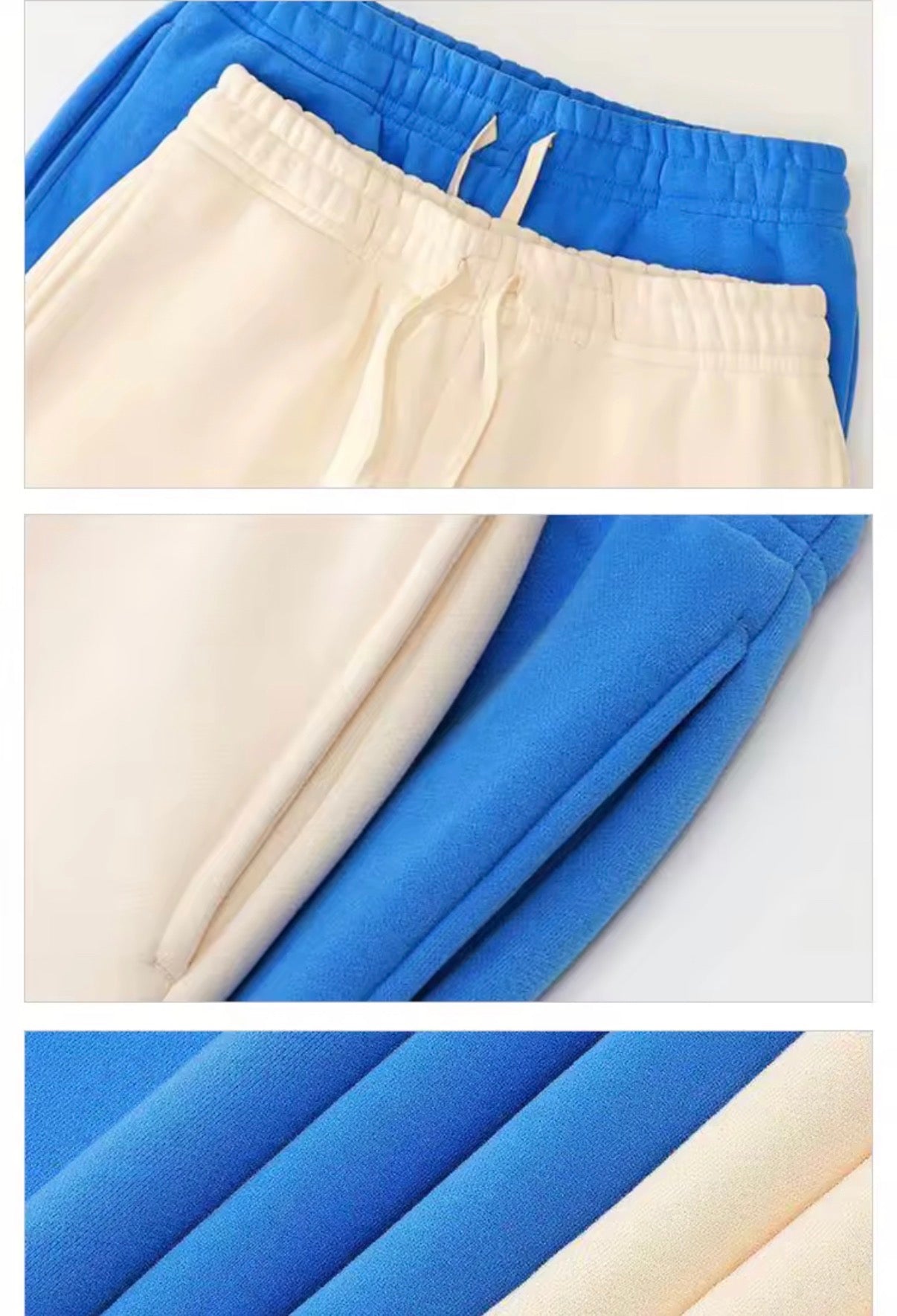 Open Leg Sweatpants
