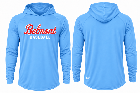 Long Sleeve Thin Hoodie w/logo