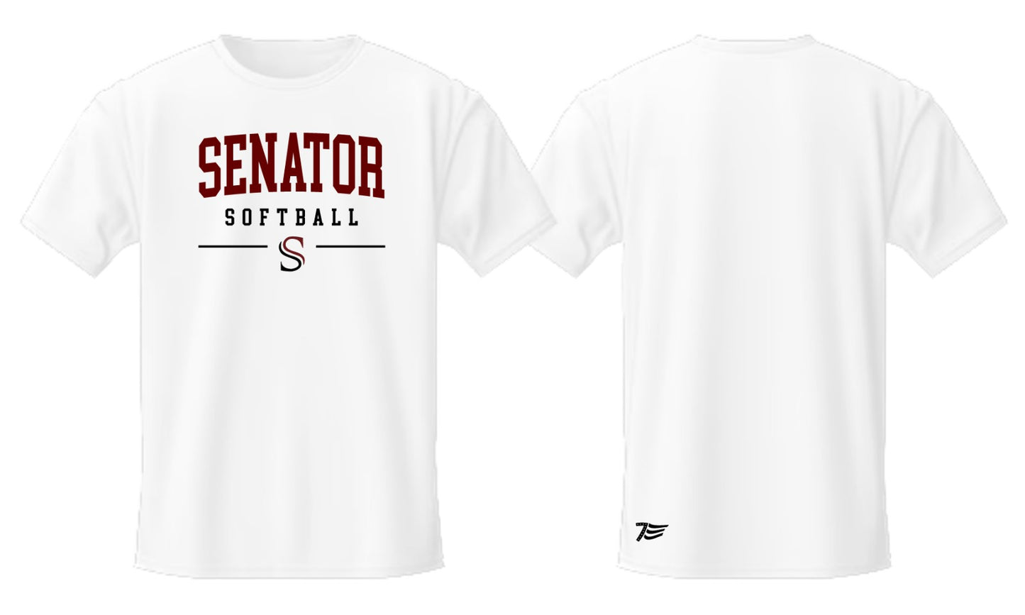 S logo sublimated T shirt.