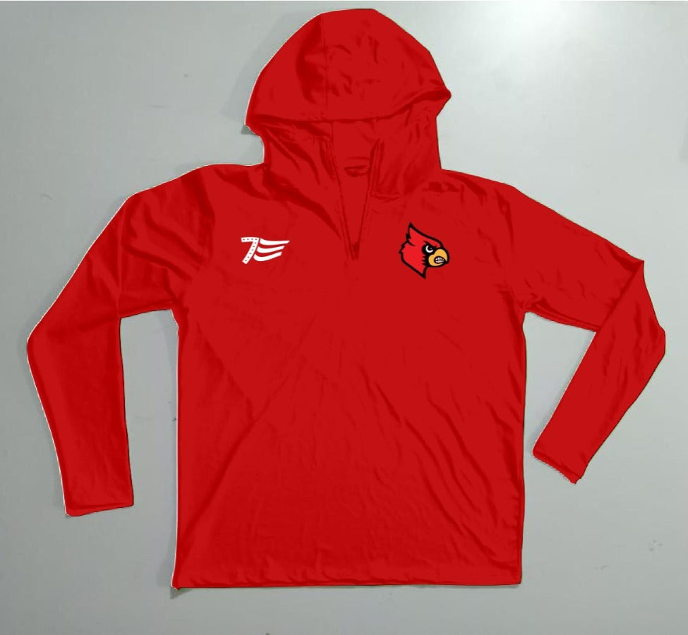 LA7 Long Sleeve 1/4th Zip w/logo