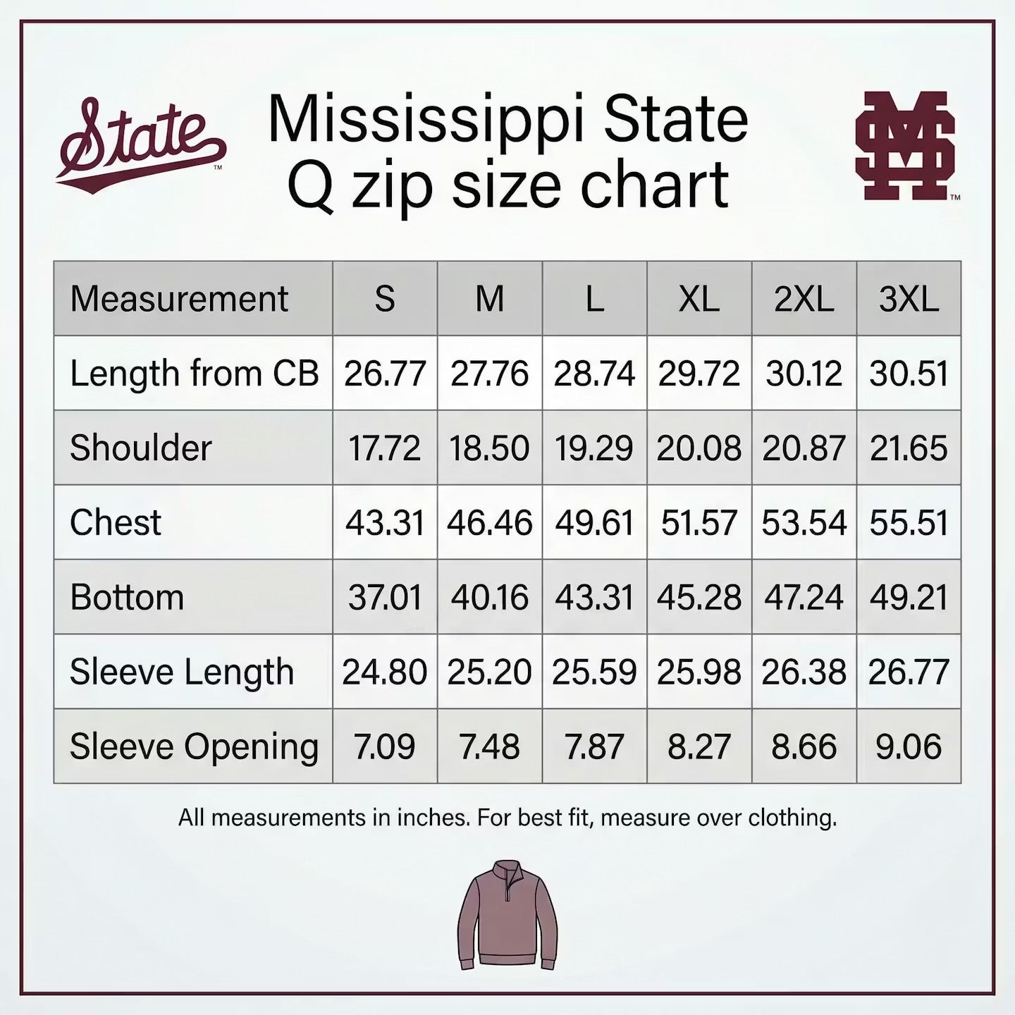 The GameDay Pullover (M over S)