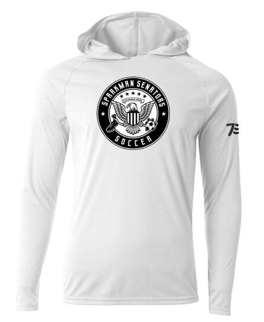Long sleeve thin hoodie