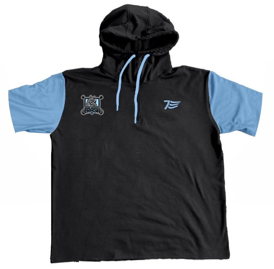 LA7 Short Sleeve 1/4th Zip w/logo