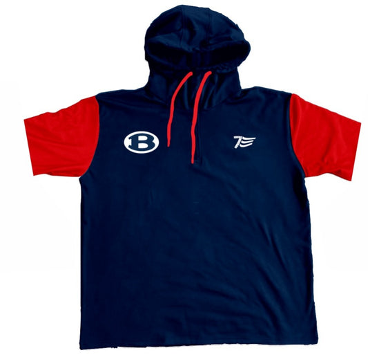 LA7 Short Sleeve Hoodie w/logo
