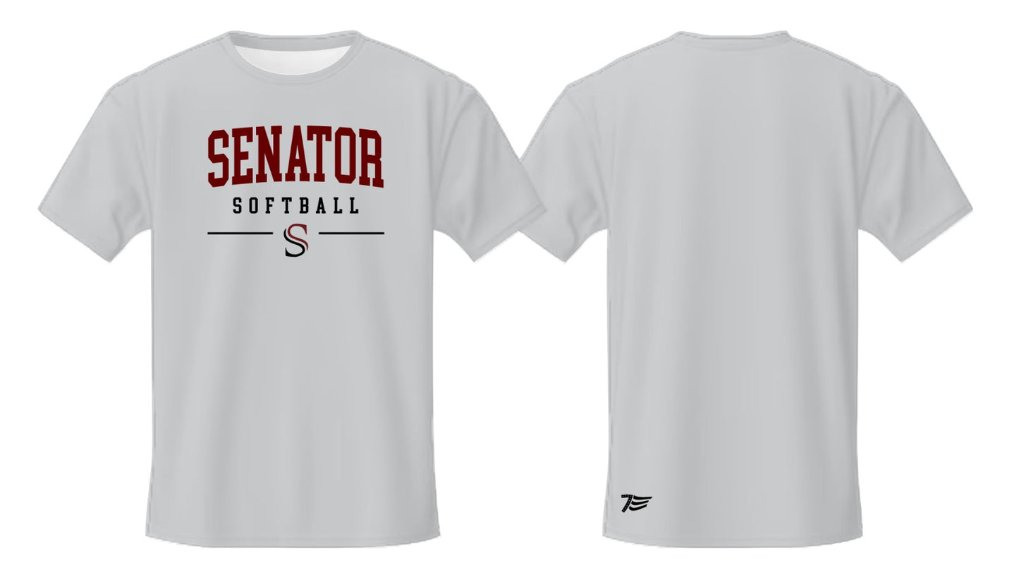 S logo sublimated T shirt.