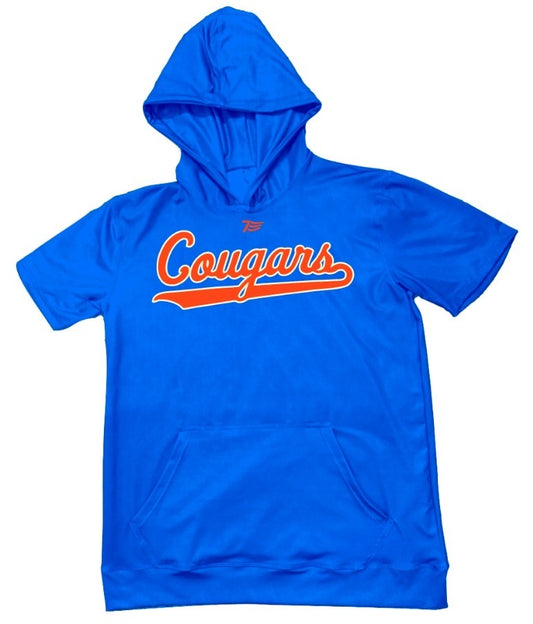 Short Sleeve Hoodie w/logo