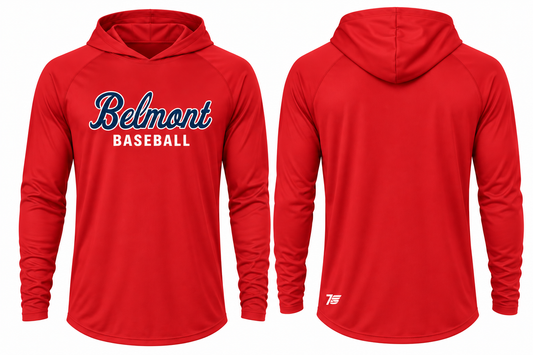 Long Sleeve Thin Hoodie w/logo