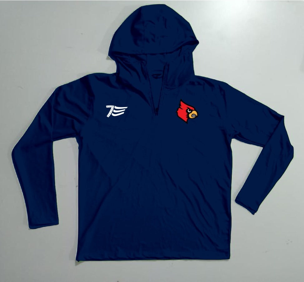 LA7 Long Sleeve 1/4th Zip w/logo