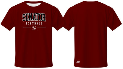 S logo sublimated T shirt.