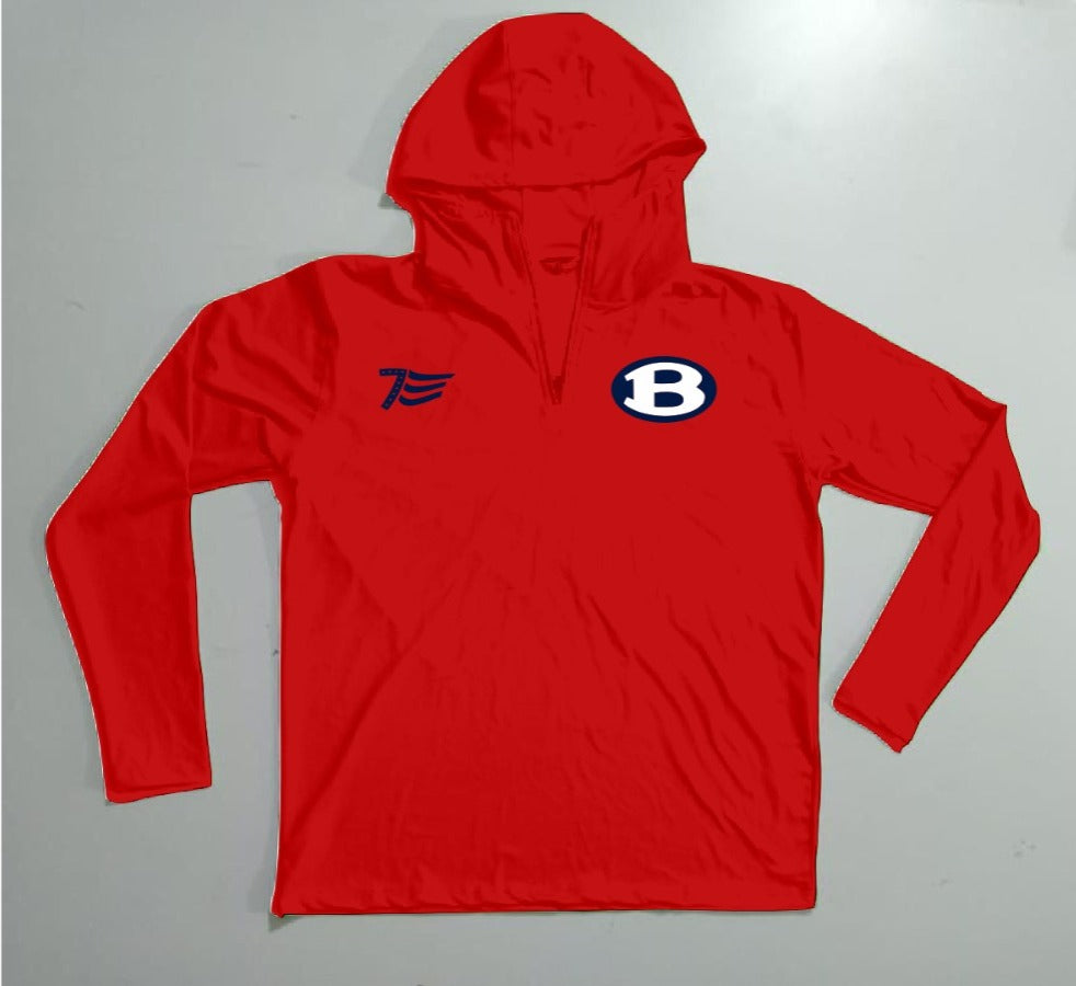 LA7 Long Sleeve 1/4th Zip w/logo