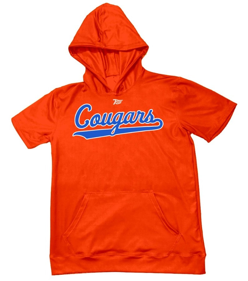 Short Sleeve Hoodie w/logo
