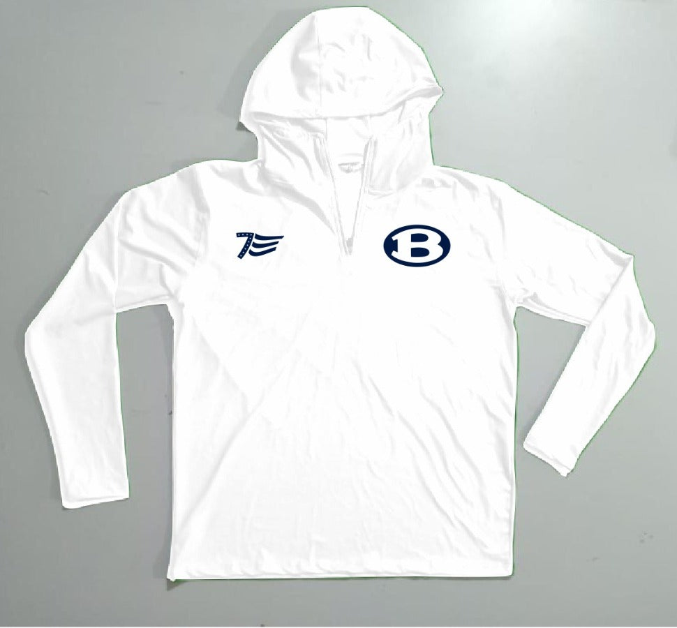 LA7 Long Sleeve 1/4th Zip w/logo