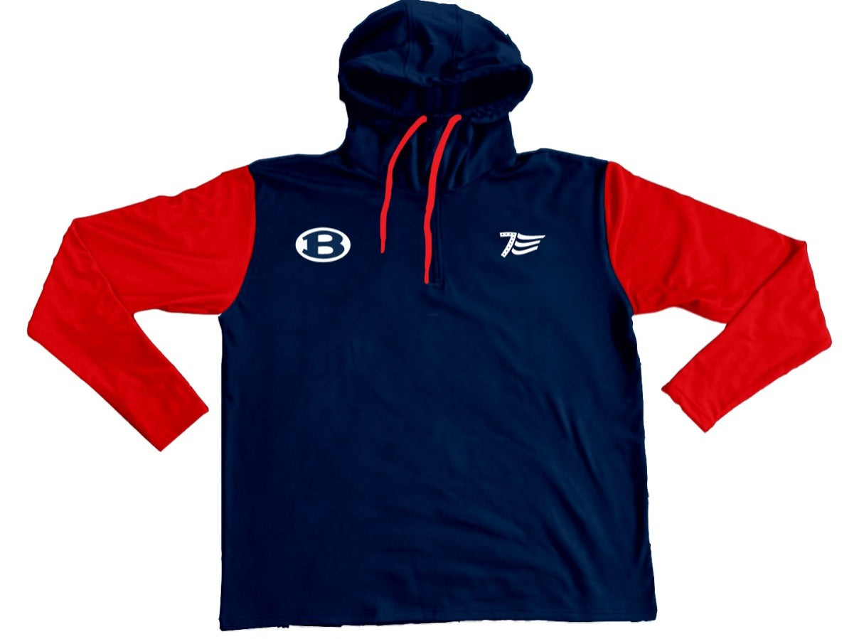 LA7 Long Sleeve 1/4th Zip w/logo