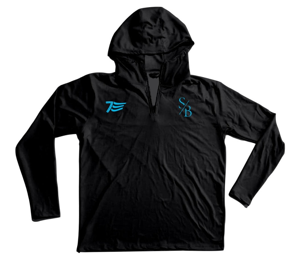 LA7 Long Sleeve 1/4th Zip w/logo