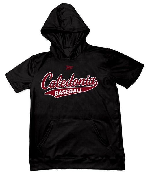 Short Sleeve Hoodie w/logo