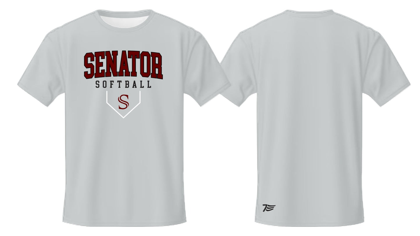 Homeplate logo sublimated T shirt