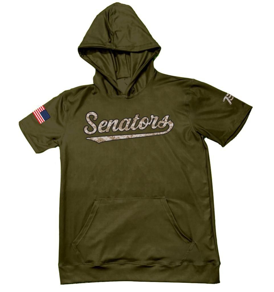 Senators Short Sleeve Hoodie