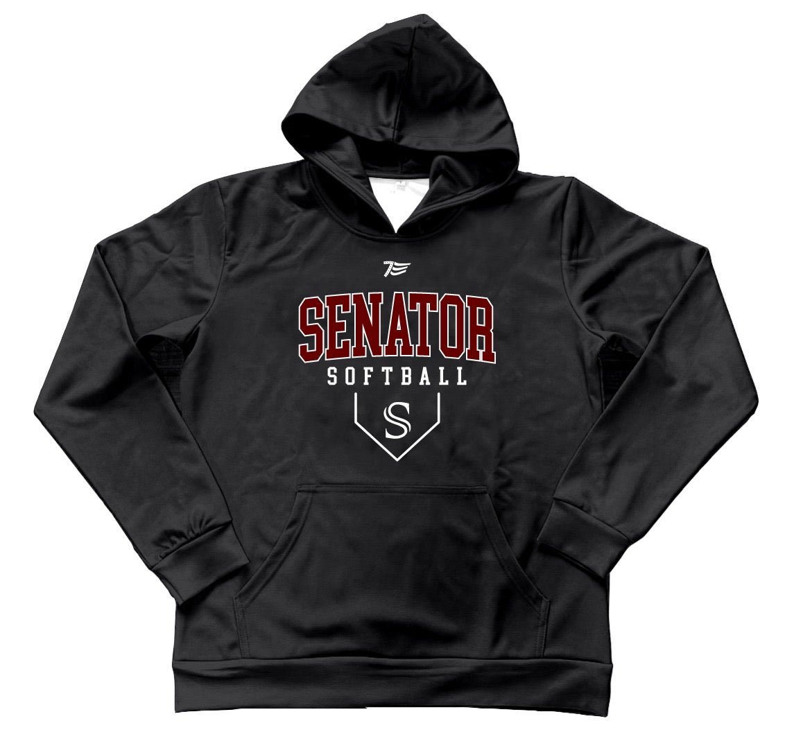 Sublimated Homeplate Fleece Hoodie