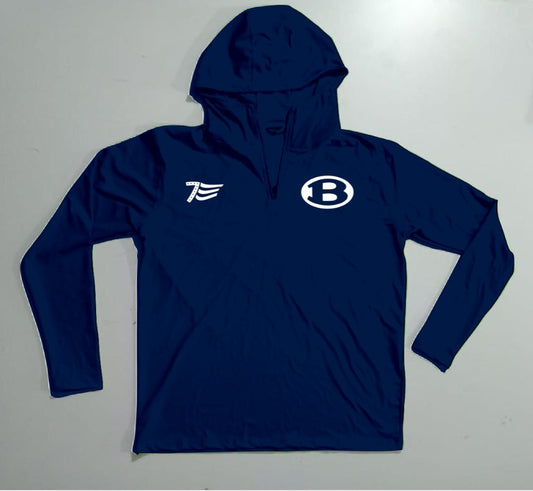 LA7 Long Sleeve 1/4th Zip w/logo