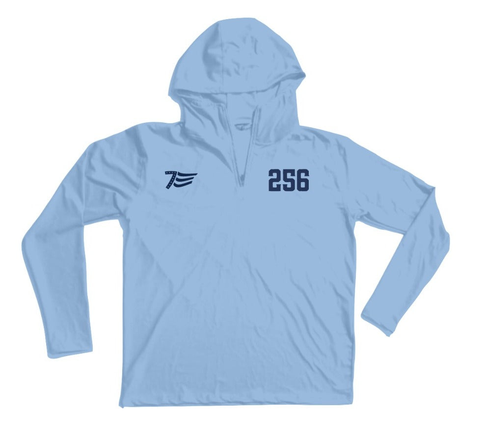 LA7 Long Sleeve 1/4th Zip w/logo