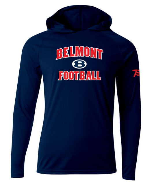 LA7 Long Sleeve Hooded Shirt