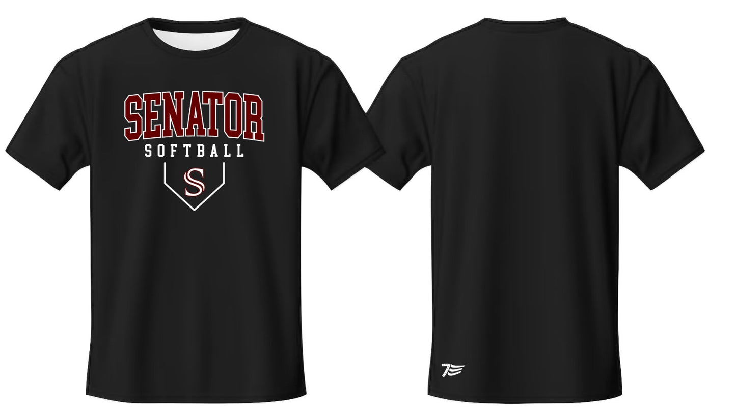Homeplate logo sublimated T shirt