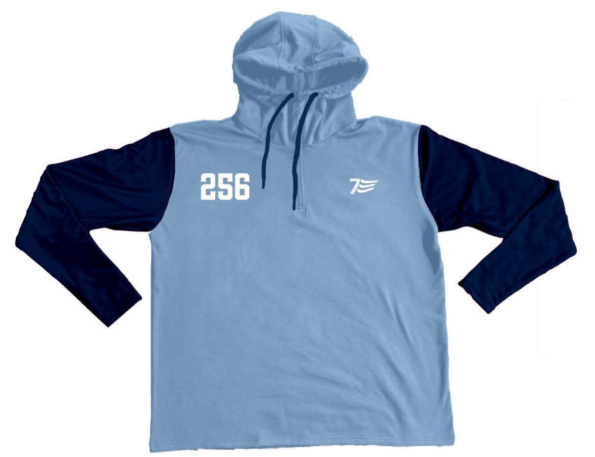 2 tone LS 1/4 zip