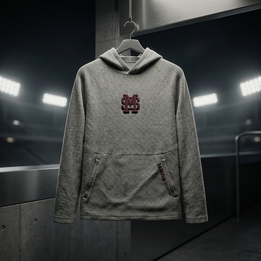 PulseKnit™️ Grey Hoodie