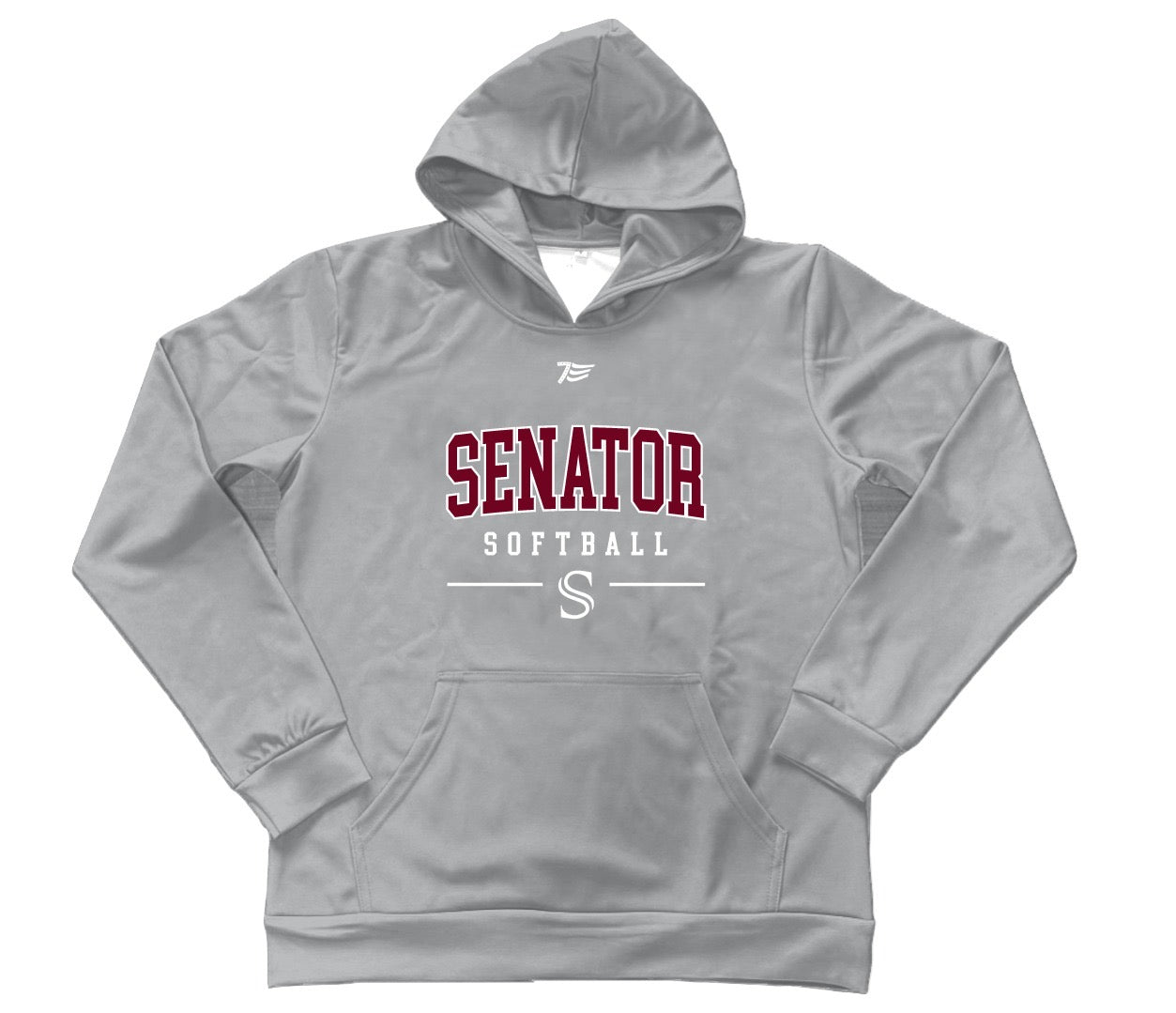 Sublimated fleece hoodie S logo