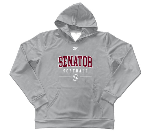 Sublimated fleece hoodie S logo