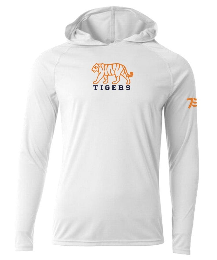 LA7 Long Sleeve Hooded Shirt