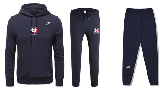Cotton Fleece Hoodie & Joggers combined