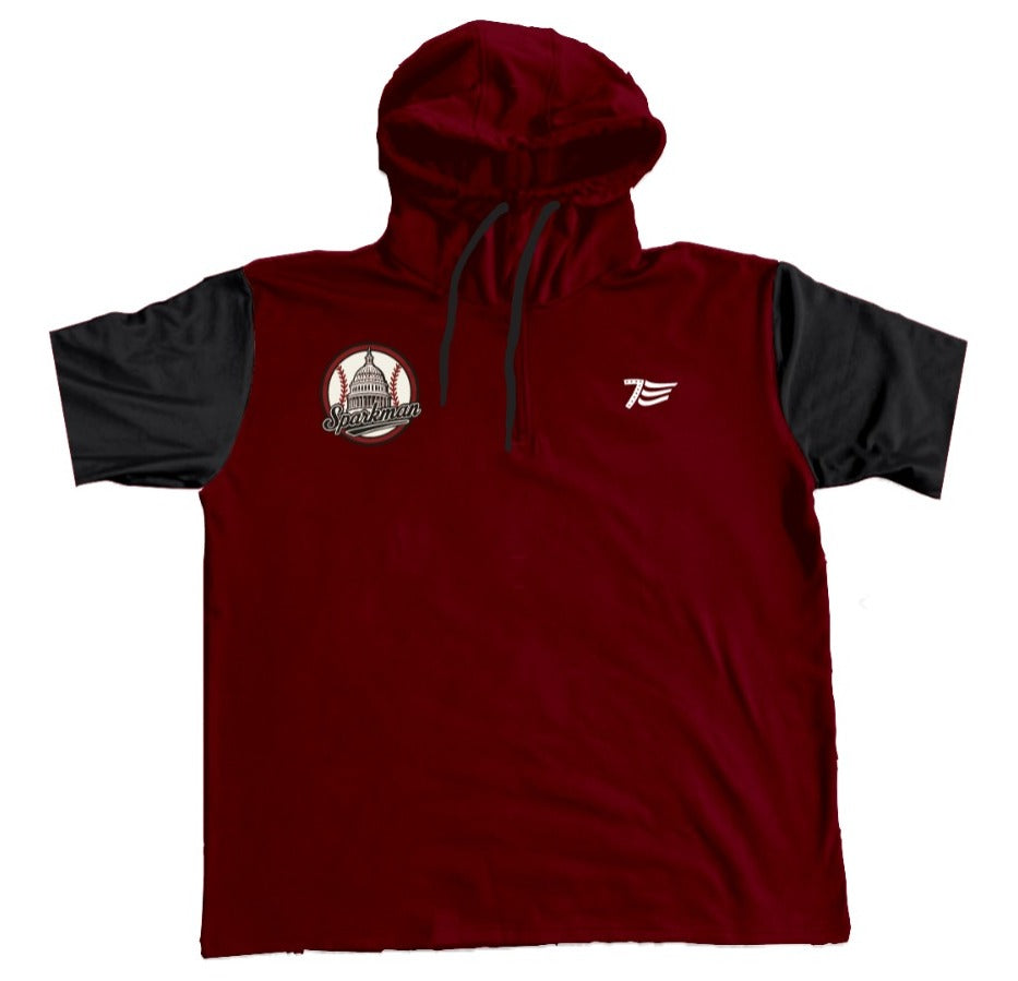 Capitol 1/4 Zip SS Hood