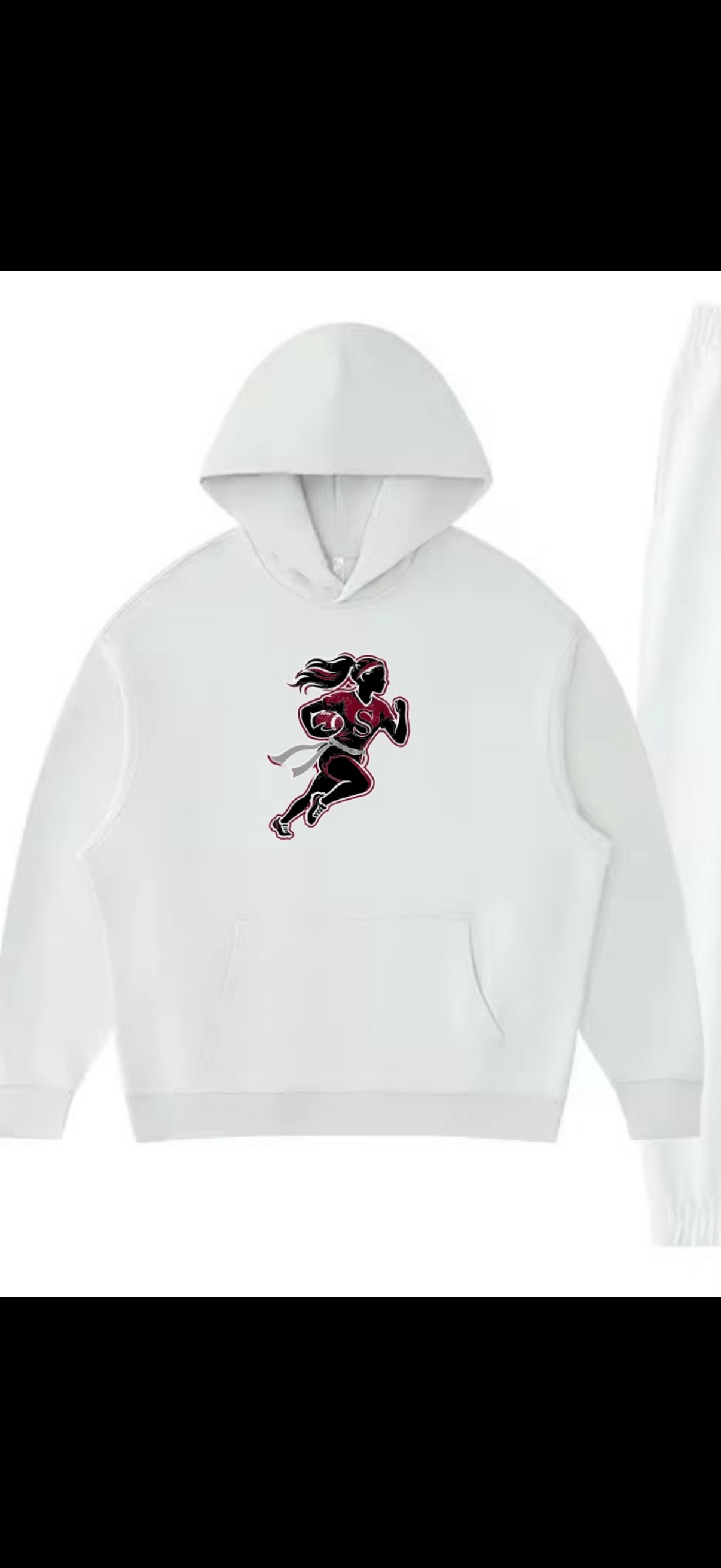 Fleece hoodie only