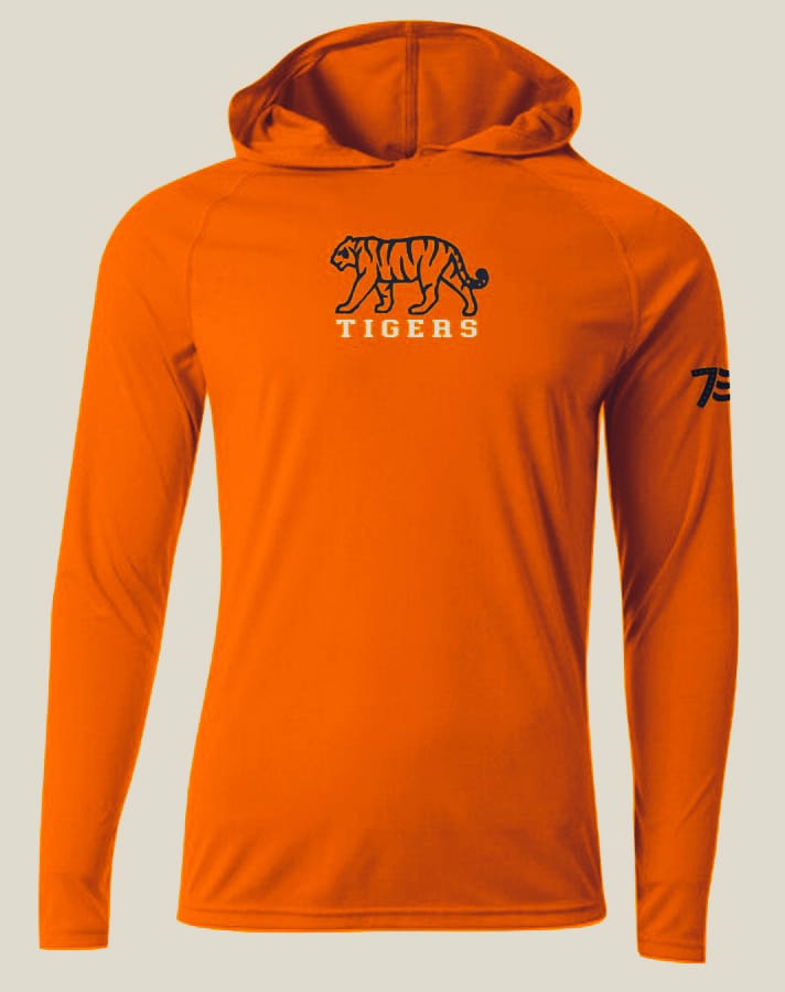 LA7 Long Sleeve Hooded Shirt