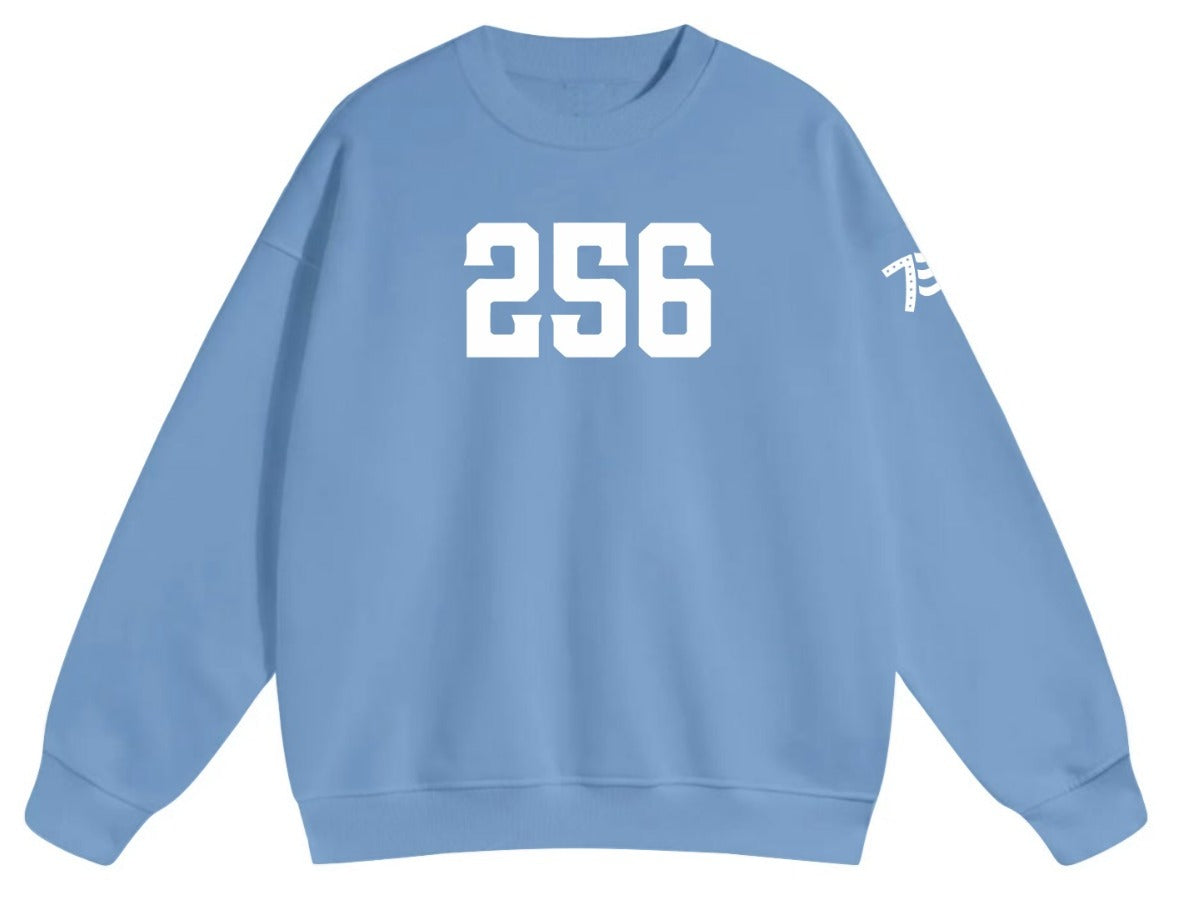 Slightly Oversized 256 Cotton Sweatshirt