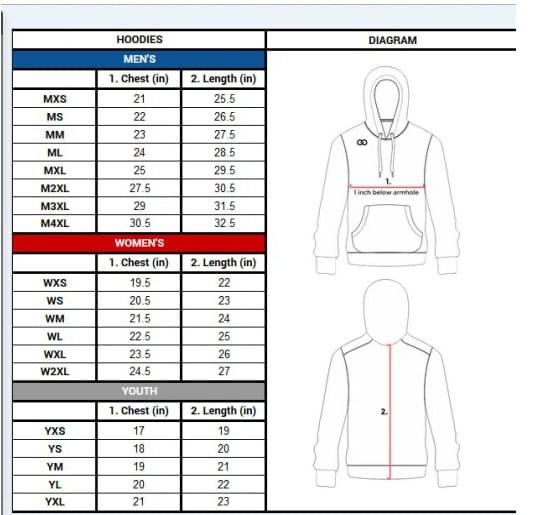 LA7 Fleece Hoodie