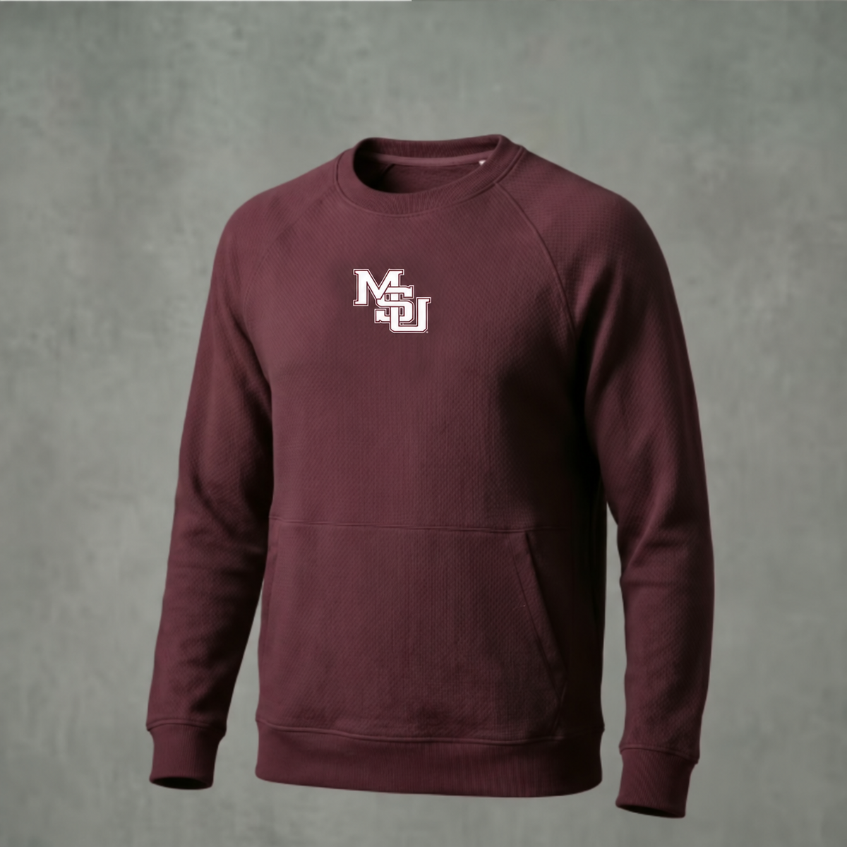 PulseKnit Crewneck  INTERLOCK Sweatshirt