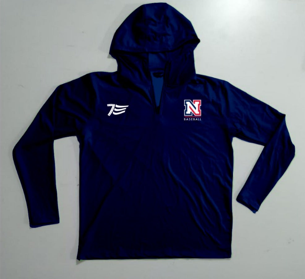 LA7 Long Sleeve 1/4th Zip w/logo