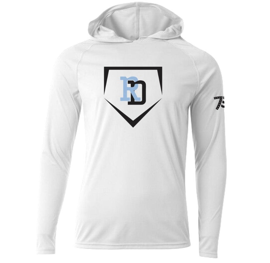 LA7 Long Sleeve Hooded Shirt
