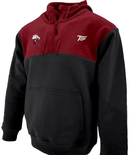 Fleece 500gsm Cotton 1/4th Zip