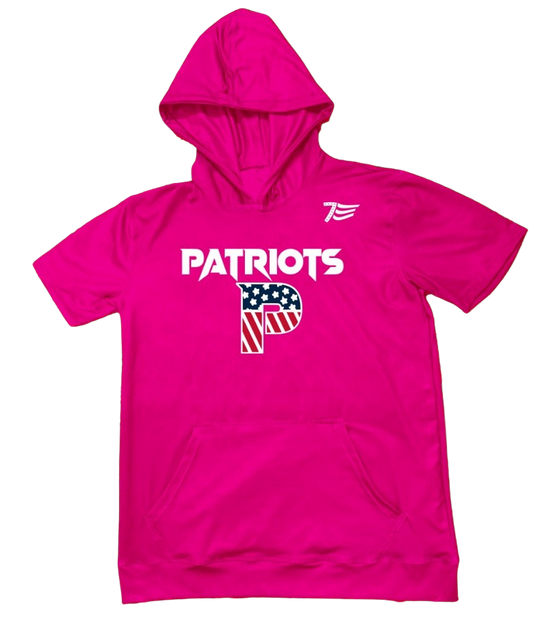 Short Sleeve Hoodie w/logo