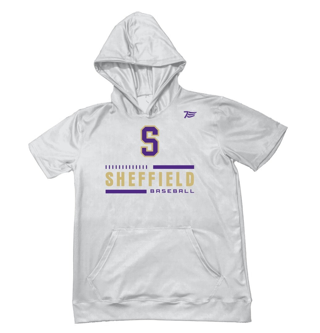 Short Sleeve Hoodie w/logo