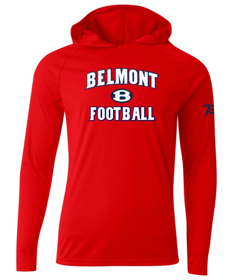 LA7 Long Sleeve Hooded Shirt