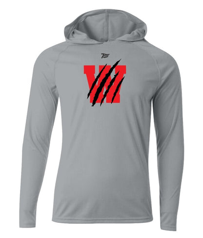 Long Sleeve Thin Hoodie Walnut